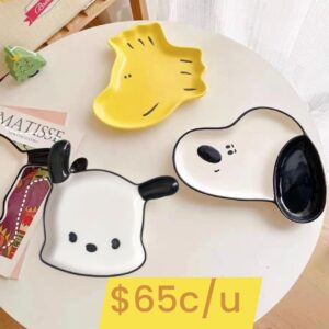 Plato Coleccion Snoopy (Se Envia SURTIDO)