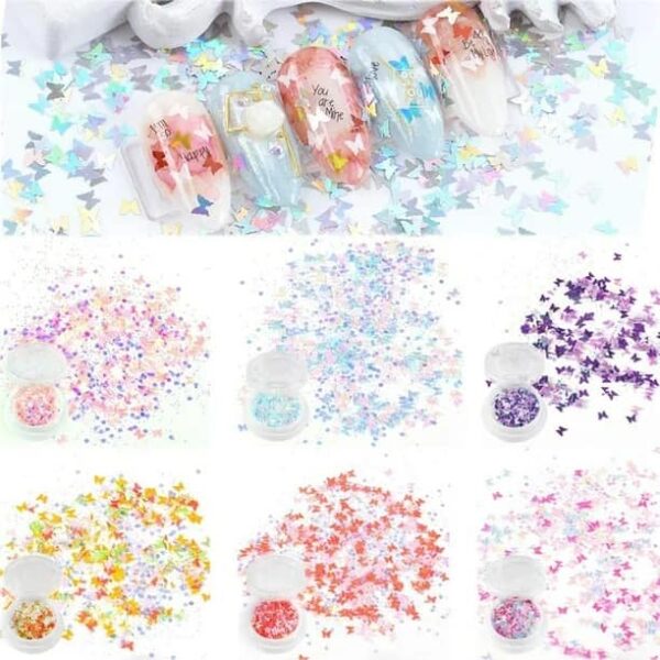 Decoración Para Uñas Diferentes Diseños (se envia surtido) - Imagen 4