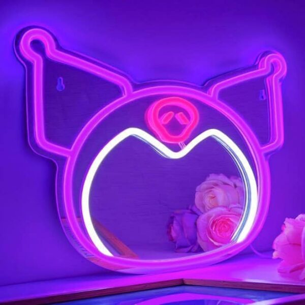Espejo Luz Led Kuromi - Imagen 3