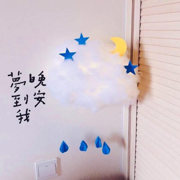 Lampara En Forma De Nube - Imagen 5
