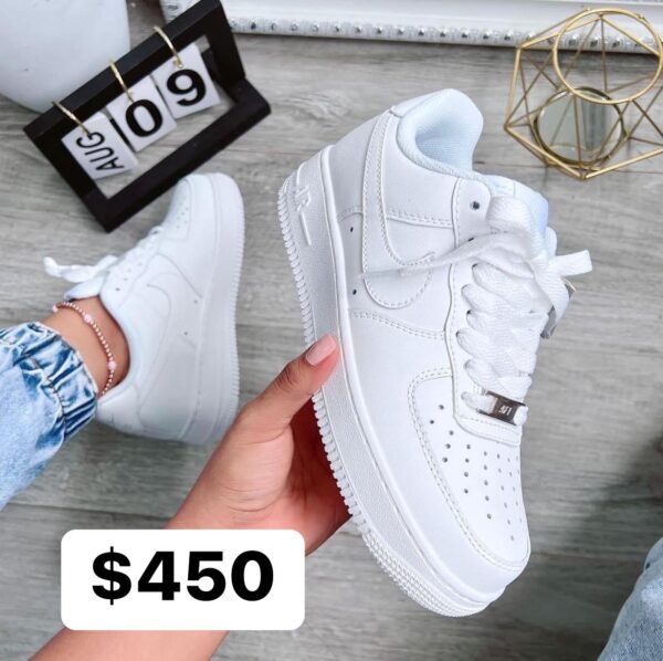 Tenis De Importación Clásico Blanco (se envia surtido) - Imagen 6