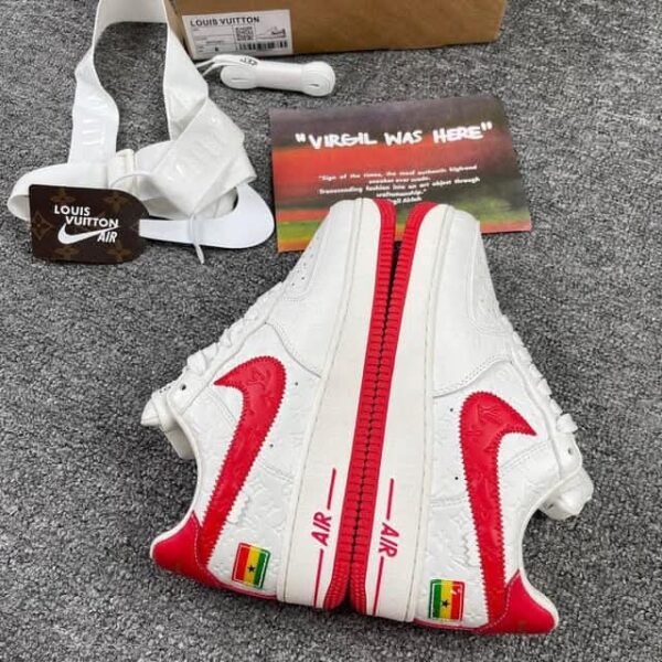 Tenis Red/White tipo Nike ( se envía talla surtida) - Imagen 3