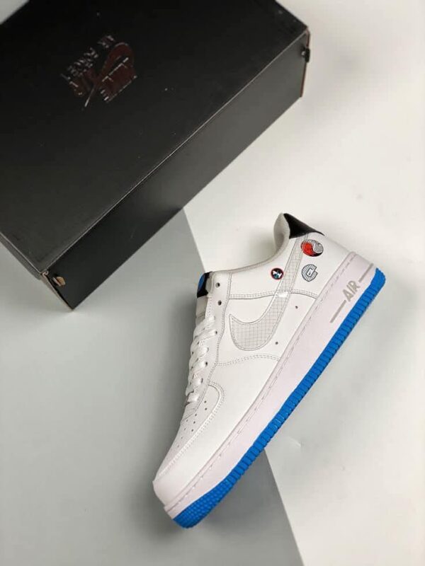 Tenis Blanco con azúl ( se envia talla Surtida) - Imagen 3