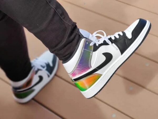 Tenis de Bota Tornasol ( se envia talla surtida) - Imagen 4