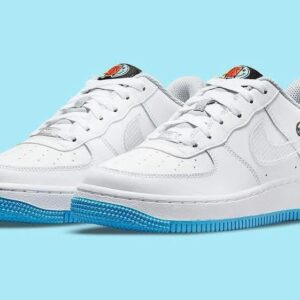 Tenis Blanco con azúl ( se envia talla Surtida)