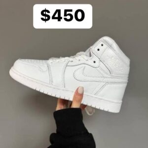 Tenis de Bota Blancos ( se envia talla Surtida)