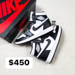 Tenis tipo Nike Blanco- Negro ( se envia talla Surtida)