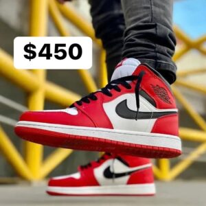 Tenis tipo Nike Rojo-Blanco Paloma negra (se envía talla surtida)