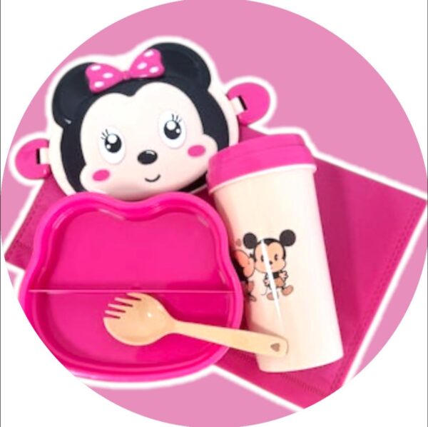 Lunch Box Mikey Y Minnie Con Vaso (se envia surtido) - Imagen 7