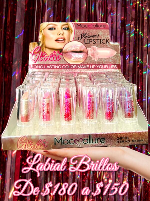 Set Labial Brillos (se envia surtido)