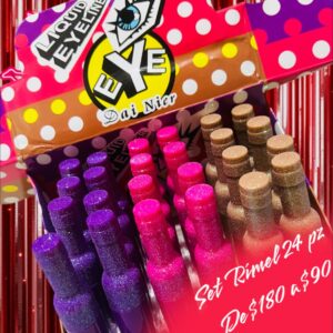 Set de Rimel 24 piezas ( se envia surtido)