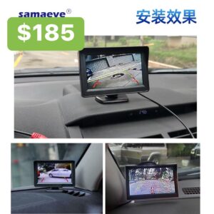 Camara De Reversa Con Pantalla