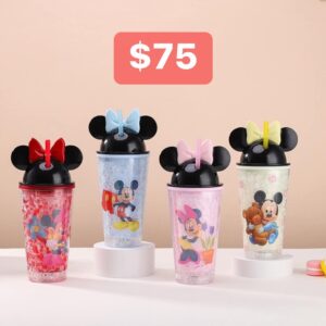 Vaso Disney con Luz ( se envia surtido)