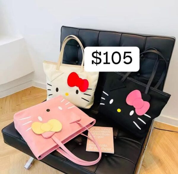 Bolsa Lona Kitty (se envia surtido)