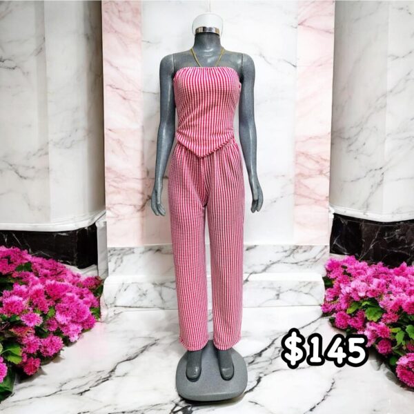PM 6 Conjunto Pantalon y Top Rayas (se envia surtido) - Imagen 3