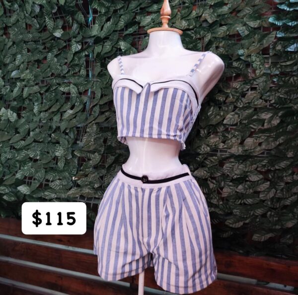 Conjunto de Short Rayas (se envia surtido) - Imagen 5