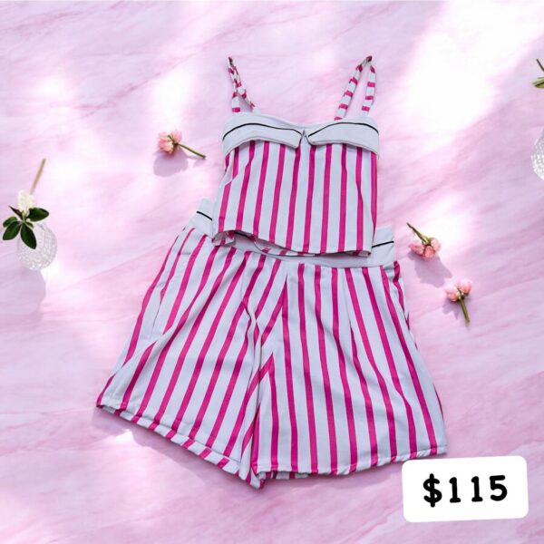 Conjunto de Short Rayas (se envia surtido) - Imagen 6