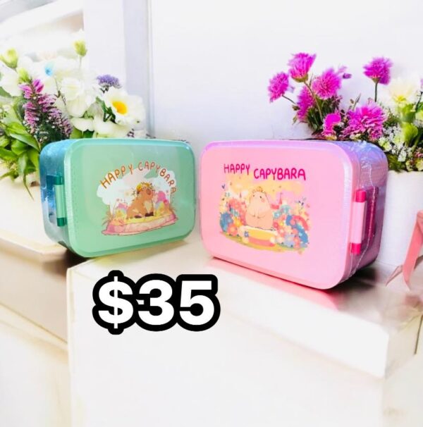 Lunch box Capibara Animado (se envia surtido) - Imagen 5