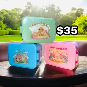 Lunch box Capibara Animado (se envia surtido)