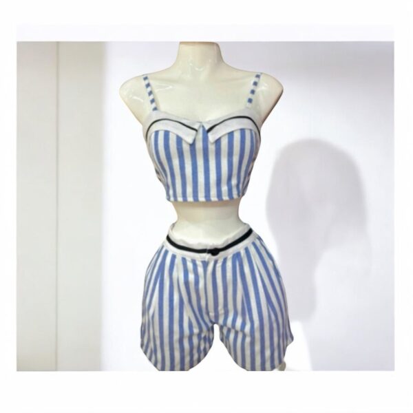 Conjunto de Short Rayas (se envia surtido) - Imagen 3