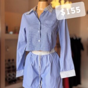 Conjunto de Short Playera Manga Larga (se envia surtido)