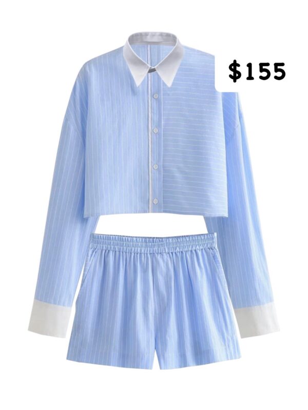Conjunto de Short Playera Manga Larga (se envia surtido) - Imagen 2