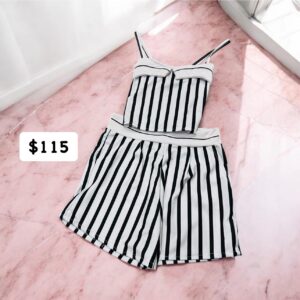 Conjunto de Short Rayas (se envia surtido)