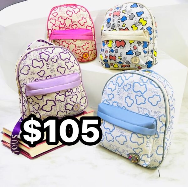 Backpack Tous Bolsa Cubierta (se envia surtido)