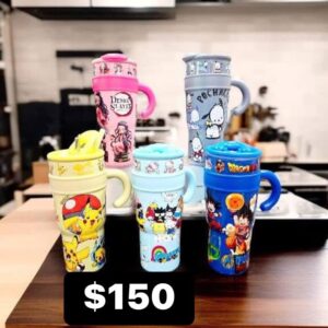 Vaso Personajes 1 Litro (Se Envia SURTIDO)