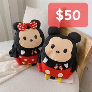 Mochila Infantil Minnie & Mickey (se envia surtido)
