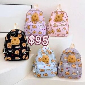 Mochila Capibara Con Peluche (Se Envia SURTIDO)
