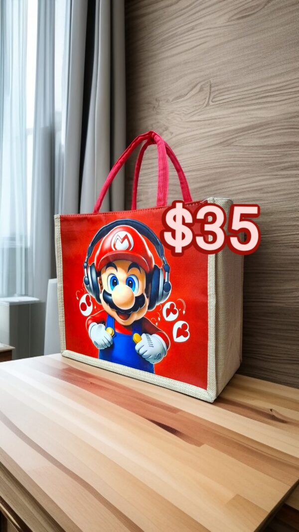 Bolsa de mano Mario Bross (se envia surtido) - Imagen 2