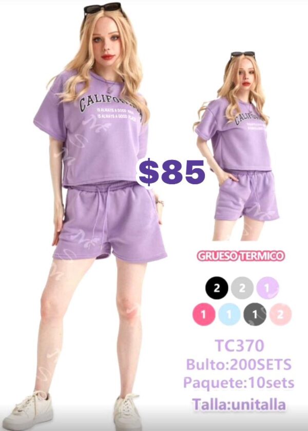 Conjunto Deportivo California ( se envia surtido) - Imagen 2