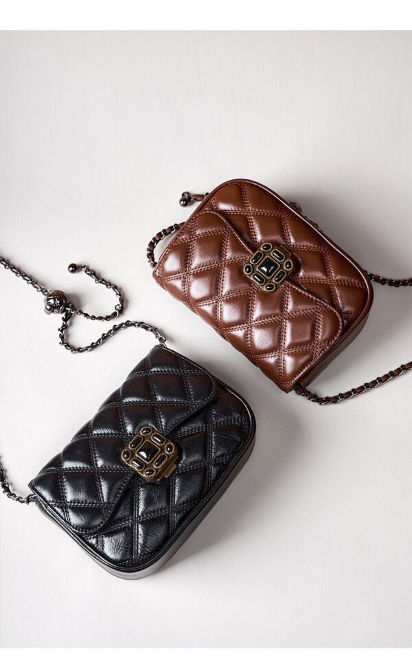 Bolsa Elegante de cadena cuadrado (se envia surtido) - Imagen 3