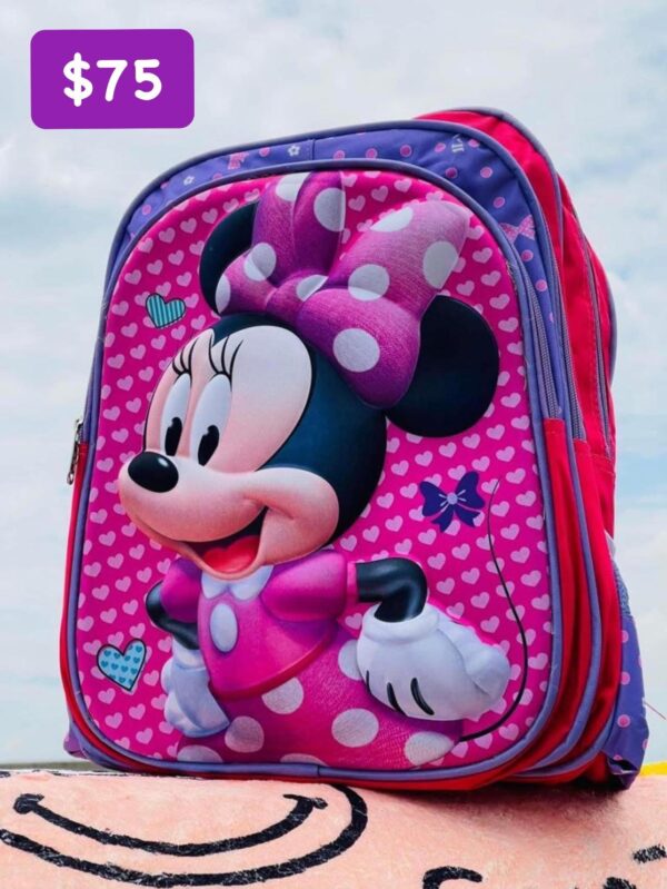 Mochila 3D personajes (se envía surtido)
