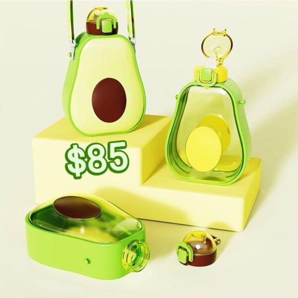 Cantimplora Aguacate 600 ml (se envia surtido) - Imagen 6
