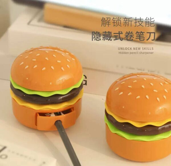 Lampara y Sacapuntas de Hamburguesa (se envia surtido) - Imagen 3