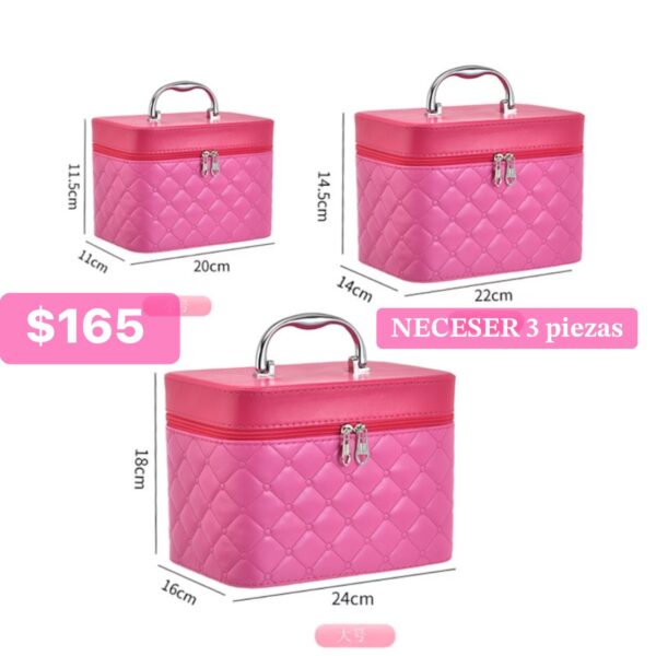 Neceser Tres Piezas (se envia surtido)
