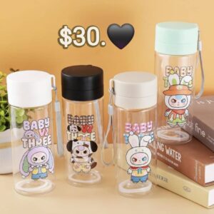 Vaso Transparente de Personajes (se envia surtido)