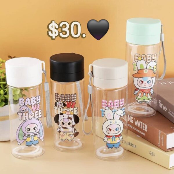 Vaso Transparente de Personajes (se envia surtido)