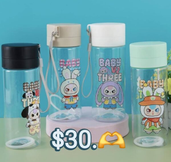 Vaso Transparente de Personajes (se envia surtido) - Imagen 3