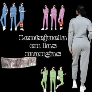 Conjunto para Dama de Lentejuela (se envia surtido)