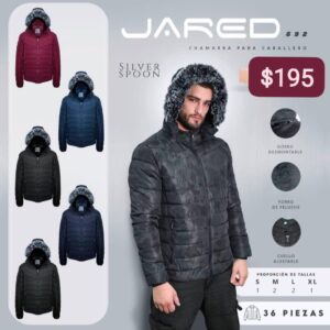 Cazadora para Caballero JARED (Se envia surtido )