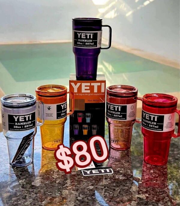 Vaso Yeti Transparente (se envia surtido)