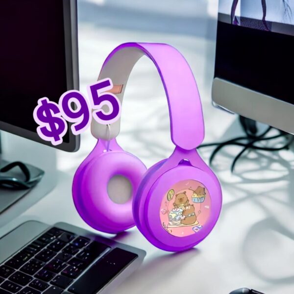 Audifono Diadema Capibara & Labubu (se envio surtido) - Imagen 2