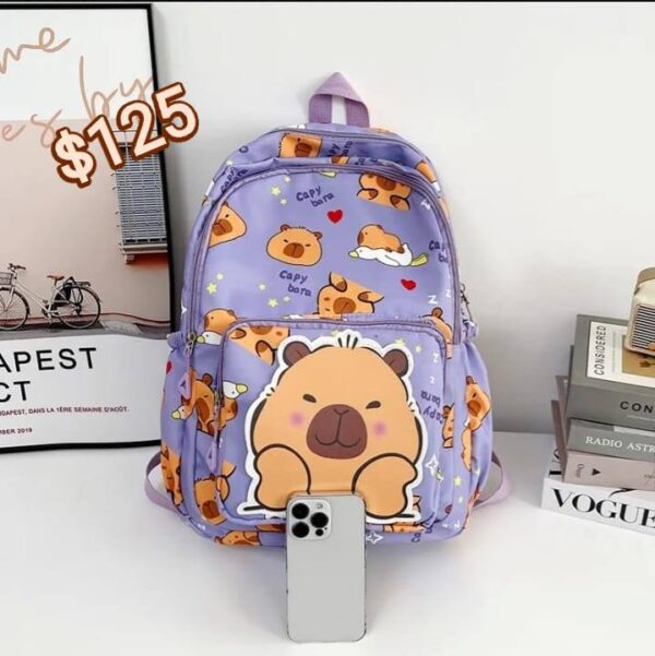 Mochila Capibara Primaria (se envia surtido) - Imagen 3