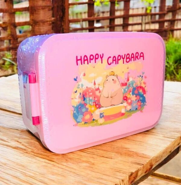 Lunch Box Happy Capibara ( se envia surtido) - Imagen 5