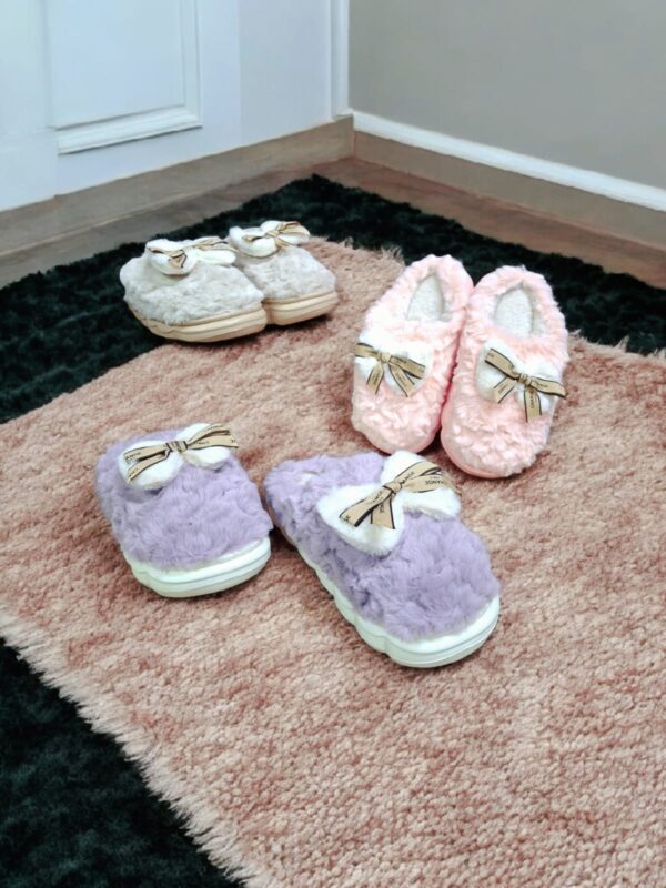 Pantunfla Moño Beige (se envia surtido) - Imagen 2