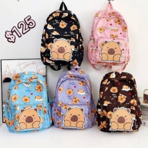 Mochila Capibara Primaria (se envia surtido)