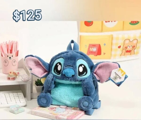 Mochila Stich Azul Petroleo (se envia surtido)
